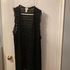Black Chico’s vest